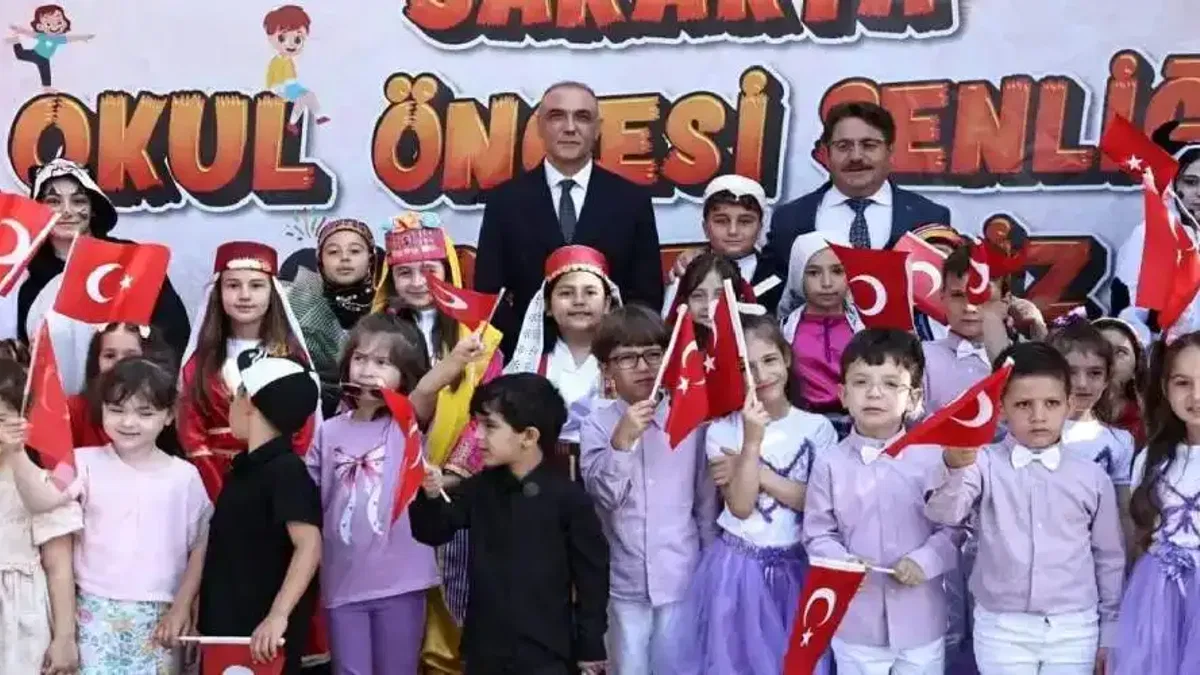Sakarya’da Okul Öncesi Şenliği yoğun katılımla gerçekleştirildi