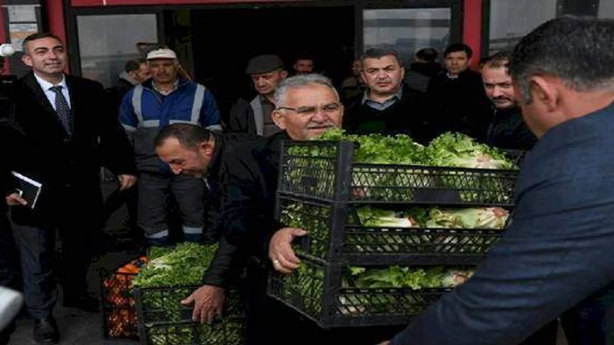 Kayseri protokolünden yardım teşekkürü