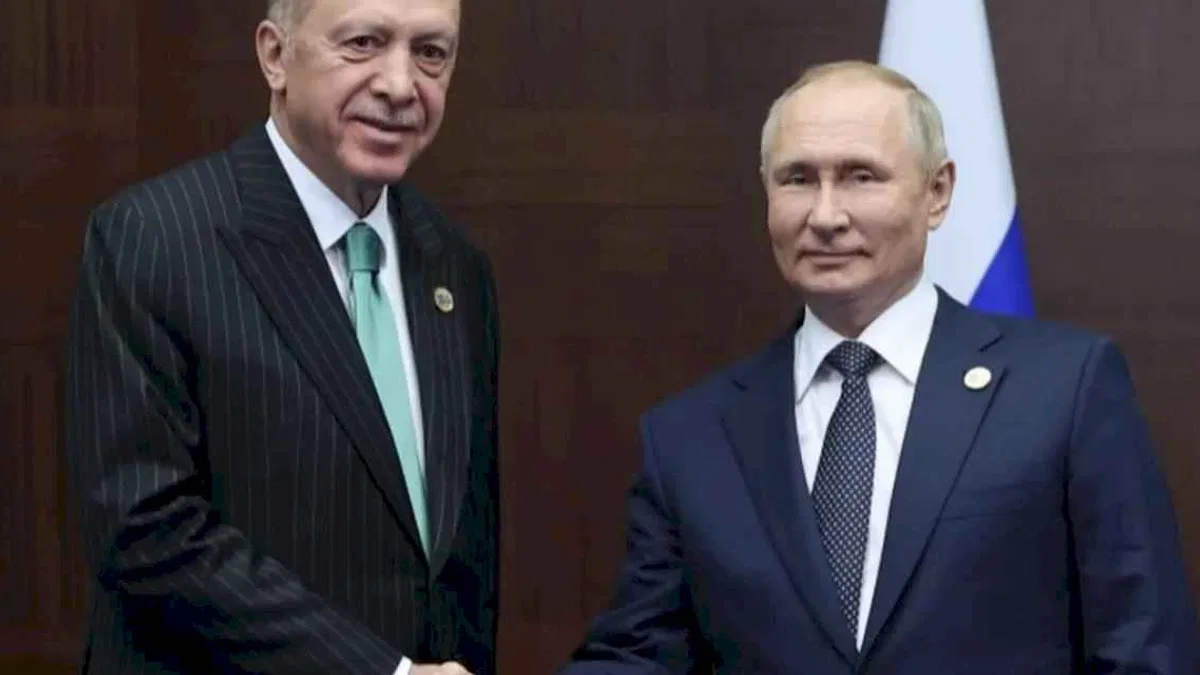 Cumhurbaşkanı Erdoğan Putin'le görüştü