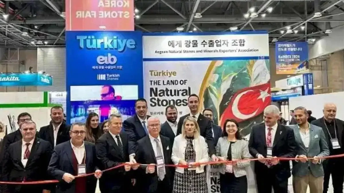 Egeli doğal taş ihracatçılarından dev iş birliği