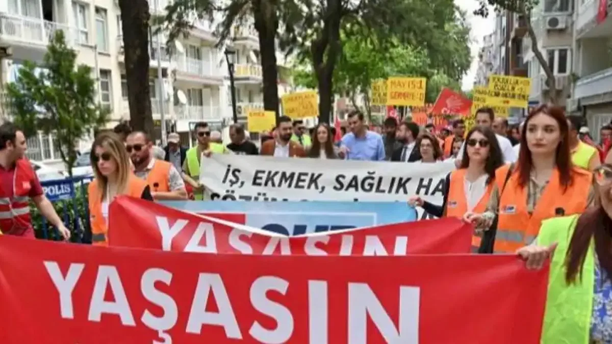 Manisa 1 Mayıs’ı coşkuyla kutladı