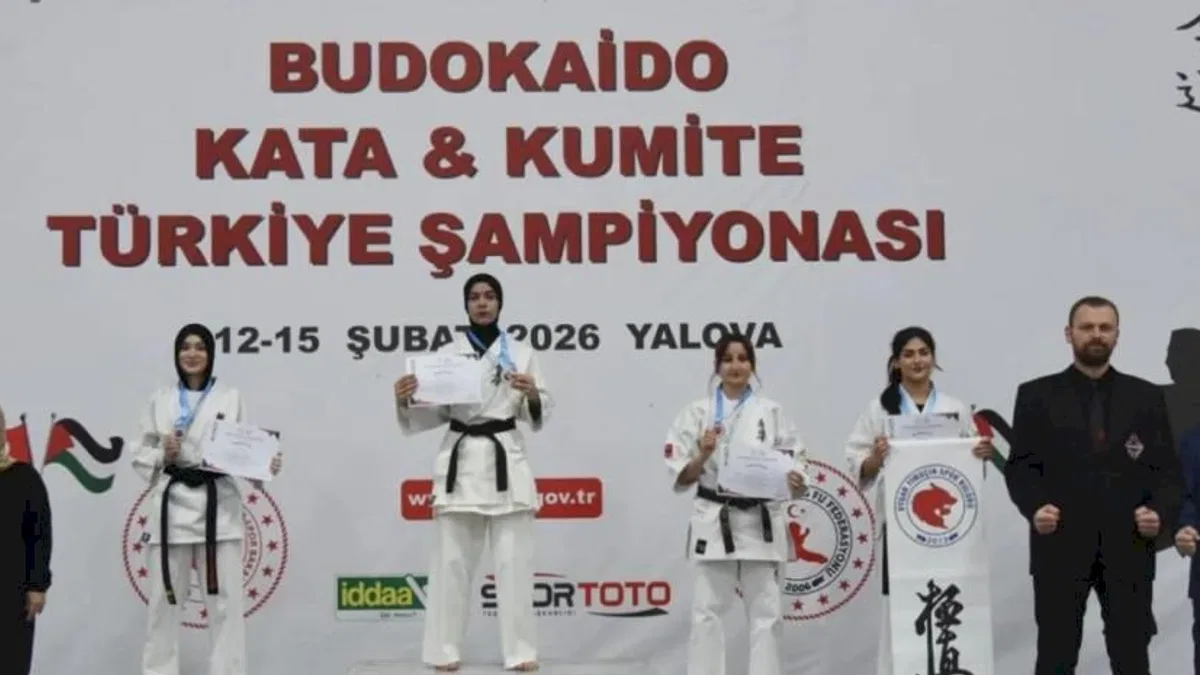 Sakaryalı sporcu Ayşe Sude Türkiye Şampiyonu oldu