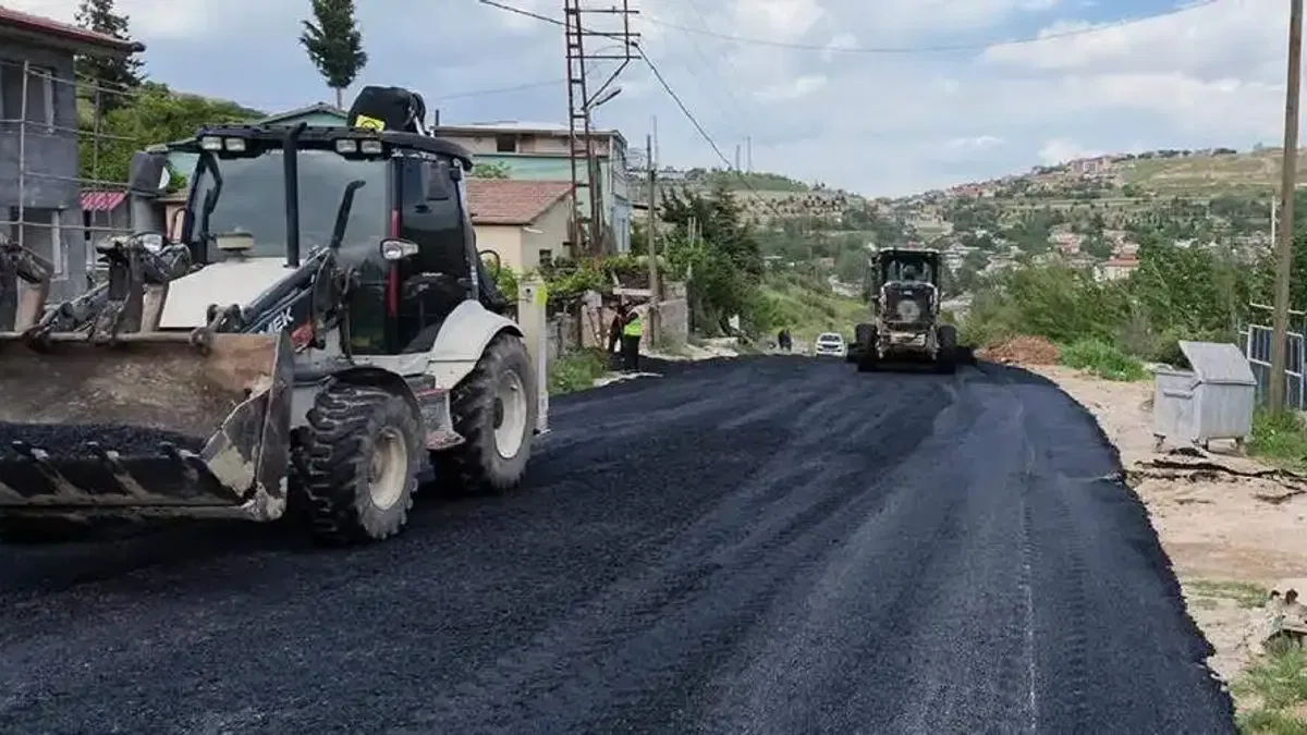 Malatya Yeşilyurt’ta asfalt çalışmaları tamamlandı