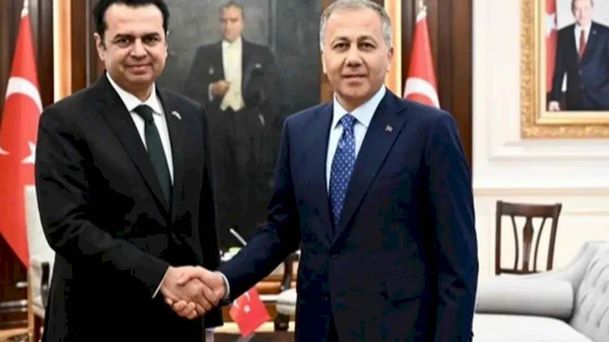 Bakan Yerlikaya, Pakistanlı mevkidaşını ağırladı