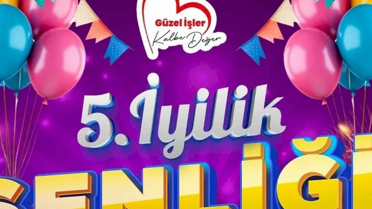 5. İyilik Şenliği 30-31 Mayıs’ta Sabri Yalım Parkı’nda!