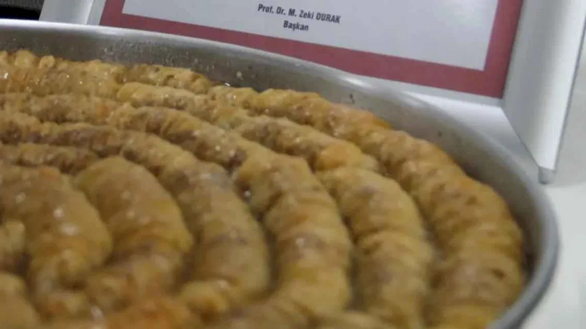 Niğde’nin 8. tescilli ürünü oldu... Sarım Burma Tatlısı'na coğrafi tescil