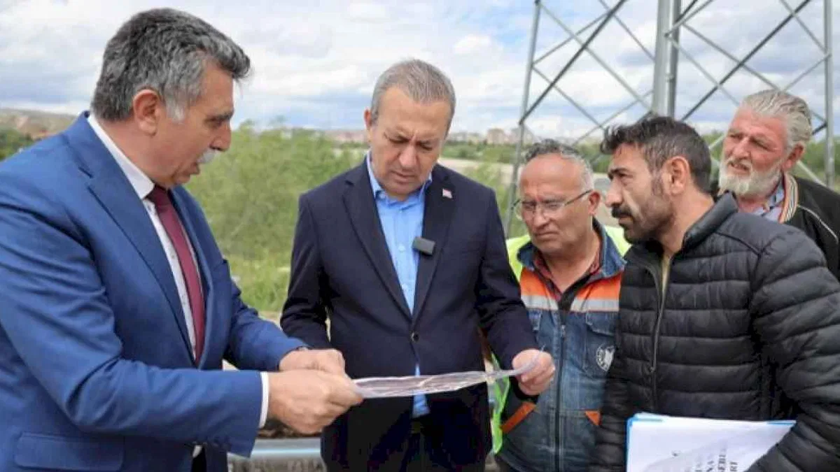Başkan Uzun çalışmaları yerinde inceledi