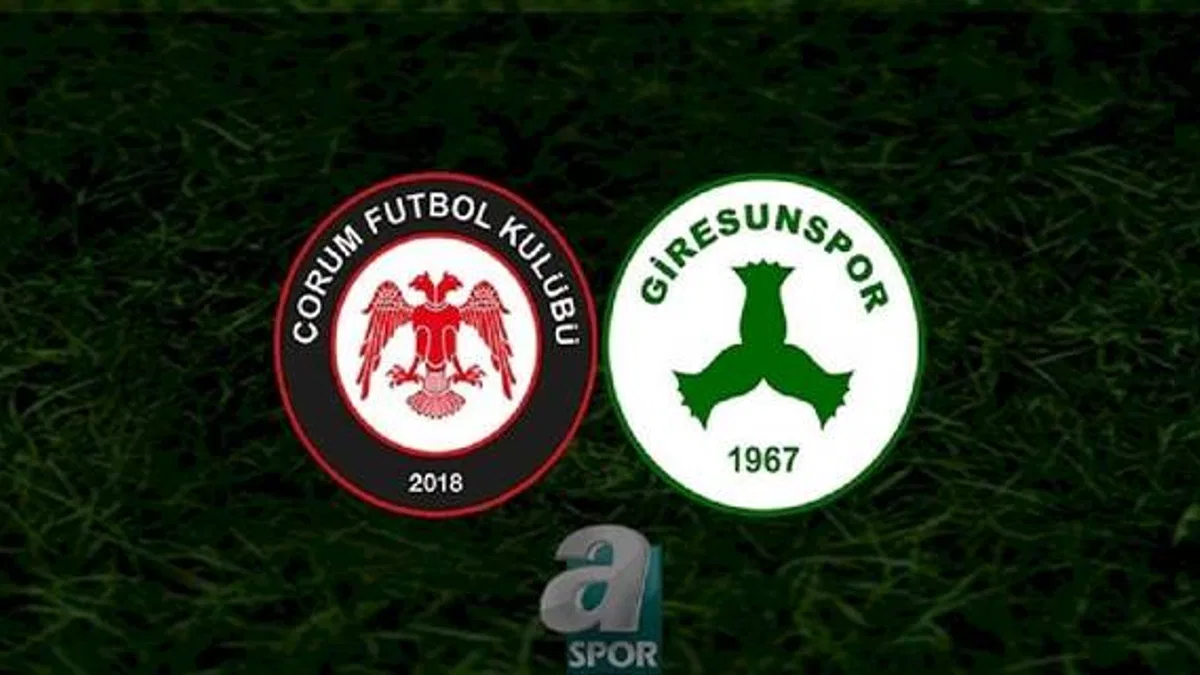 Çorumspor FK - Giresunspor maçı ne zaman? Saat kaçta? Hangi kanalda? | Trendyol 1. Lig