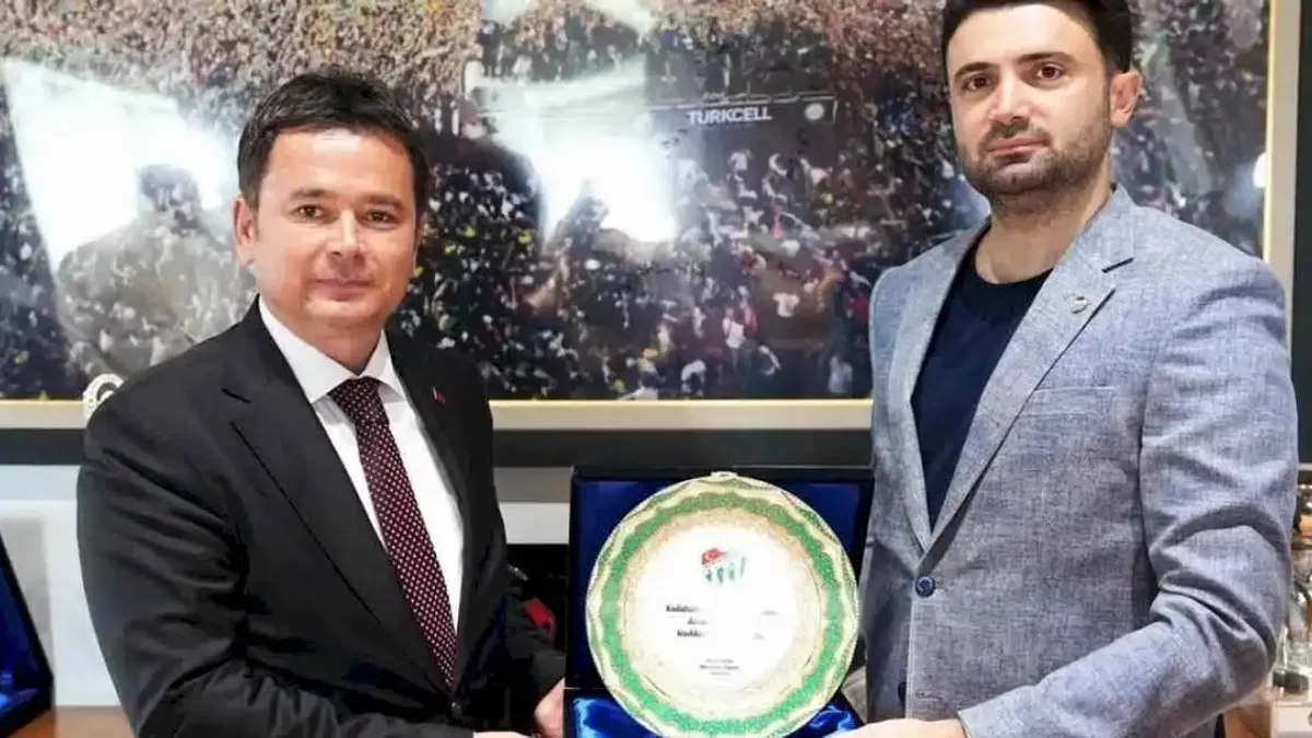 Bursa Osmangazi Belediyesi'nden Bursaspor’a ziyaret