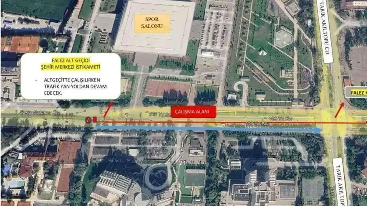 Antalya'da bu yol trafiğe kapatılacak