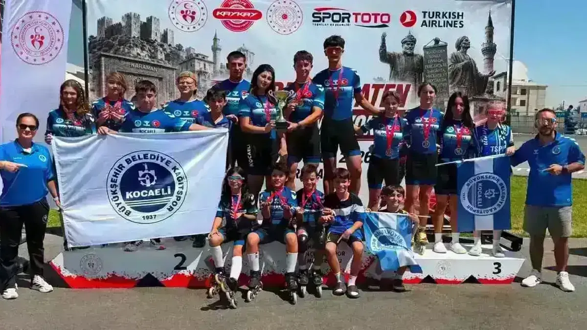 Kağıtspor yine kürsülerde
