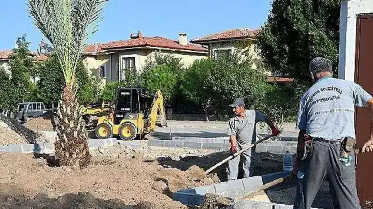 Çamyuva Yeni Park Yapılıyor