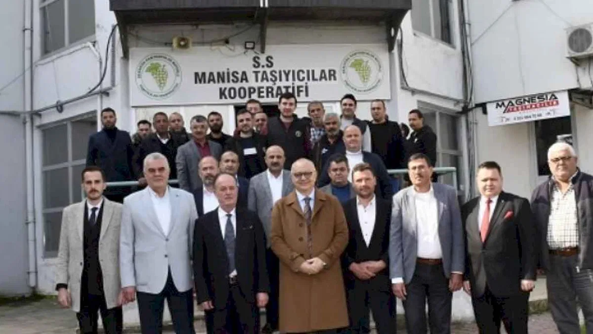 Başkan Ergün’den Kamyoncular Kooperatifine müjde