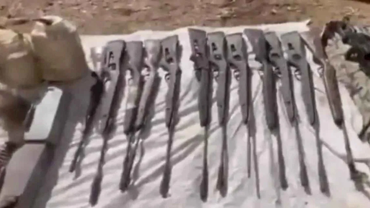 Pençe Kilit'te çok sayıda mühimmat ele geçirildi
