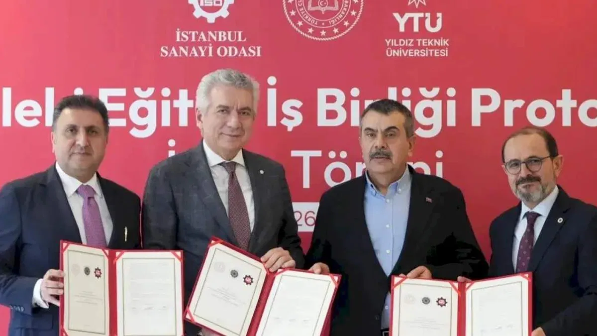 İstanbul'da mesleki eğitim iş birliği protokolü