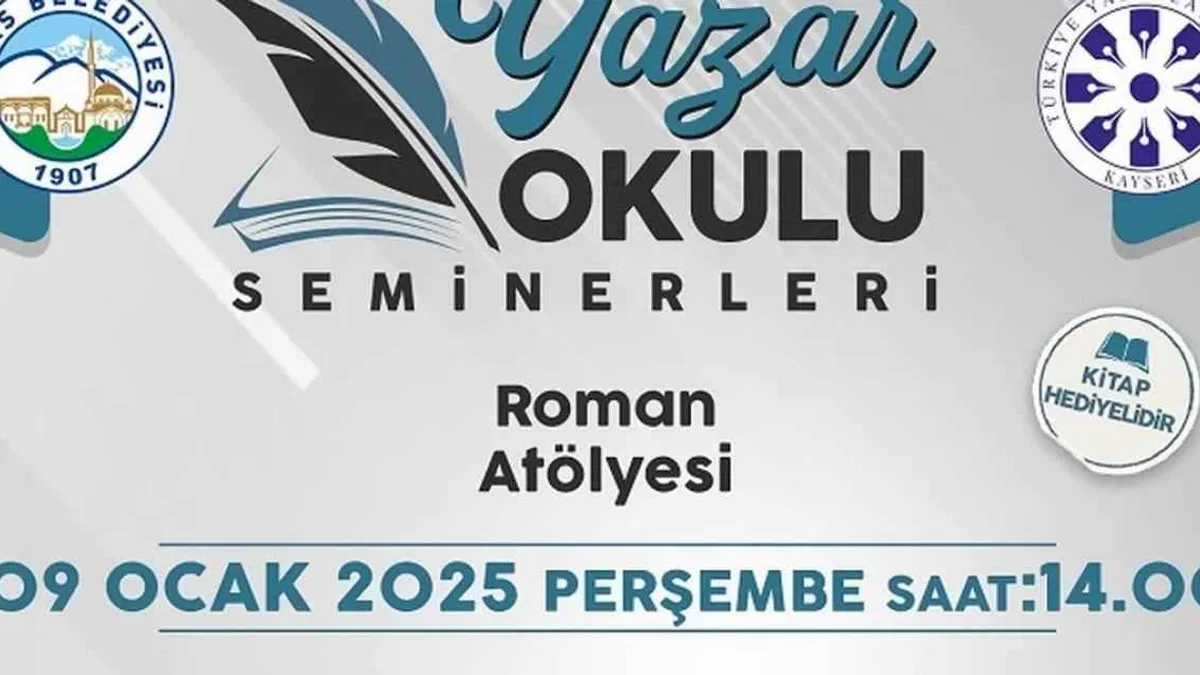 Kayseri Talas Yazar Okulu'nun konuğu Mustafa Urhan