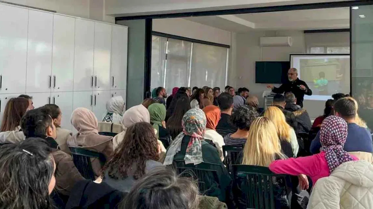 DOSD Meram'da eğitime yoğun ilgi