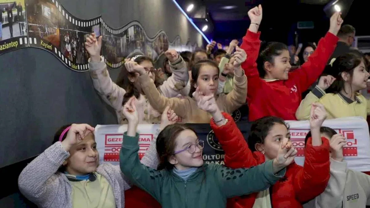 Sakarya'da beyaz perde okullara taşındı