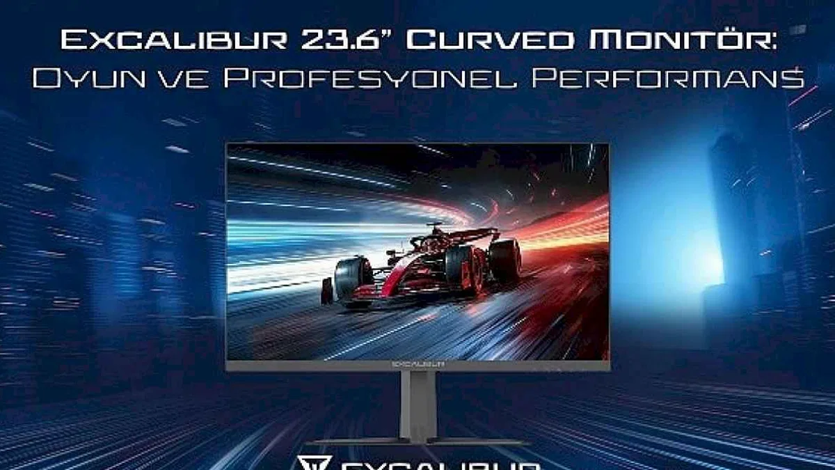 Casper Excalibur 23.6" Curved Monitör'ünü Satışa Sundu
