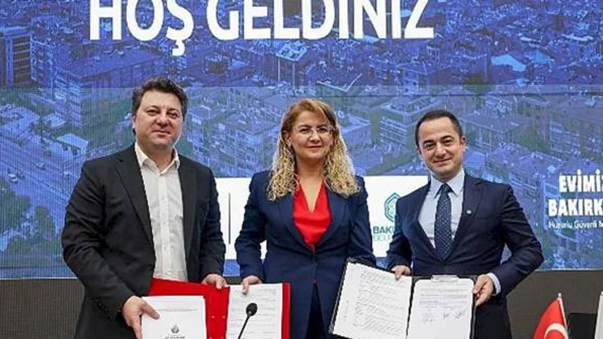 Bakırköy yenileniyor! KİPTAŞ ile kentsel dönüşüm protokolü imzalandı