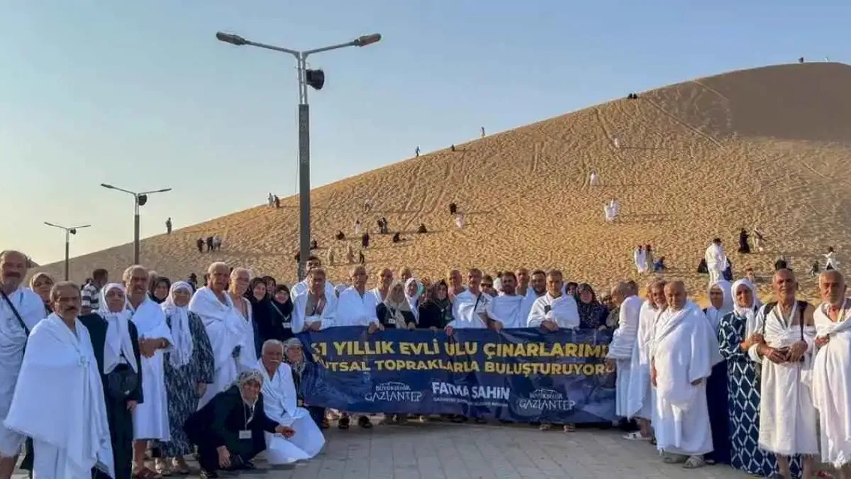 Umre ziyaretinde ikinci kafile Gaziantep'e döndü