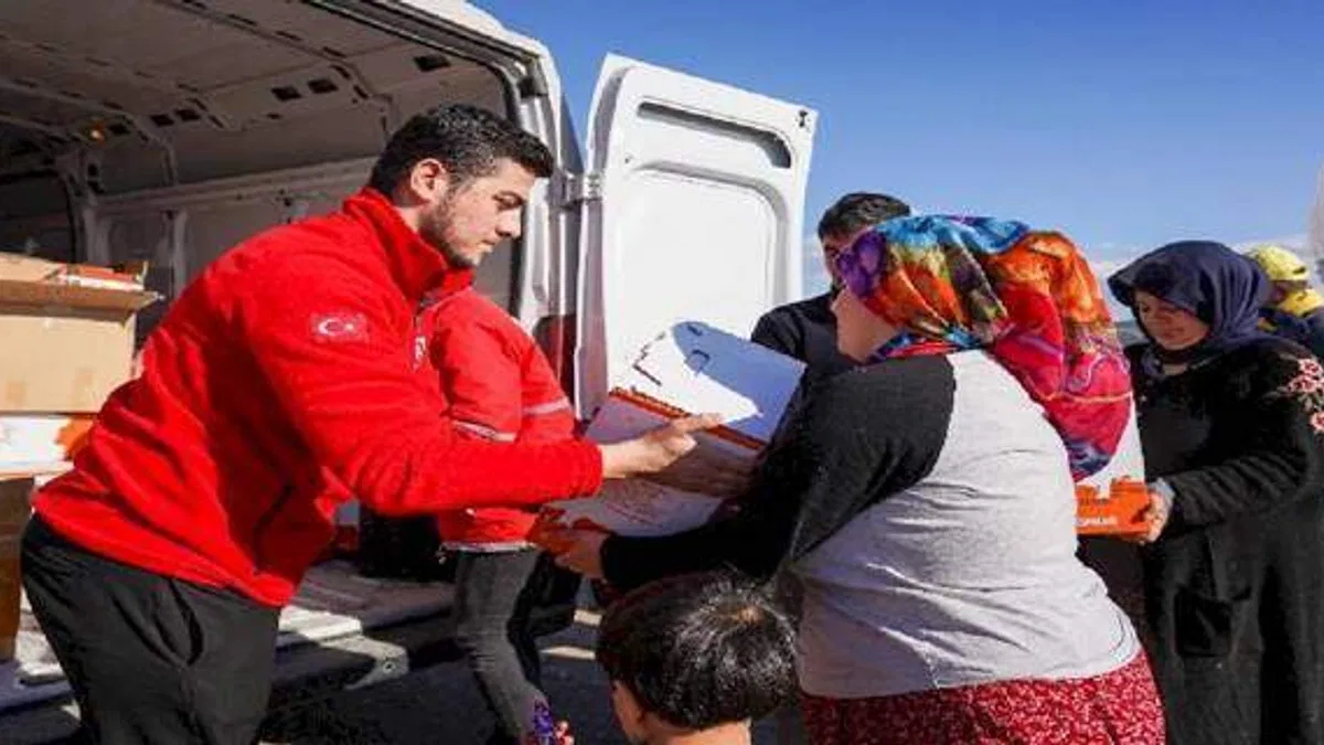 Kızılay 19 milyon ihtiyaç sahibine ulaşacak