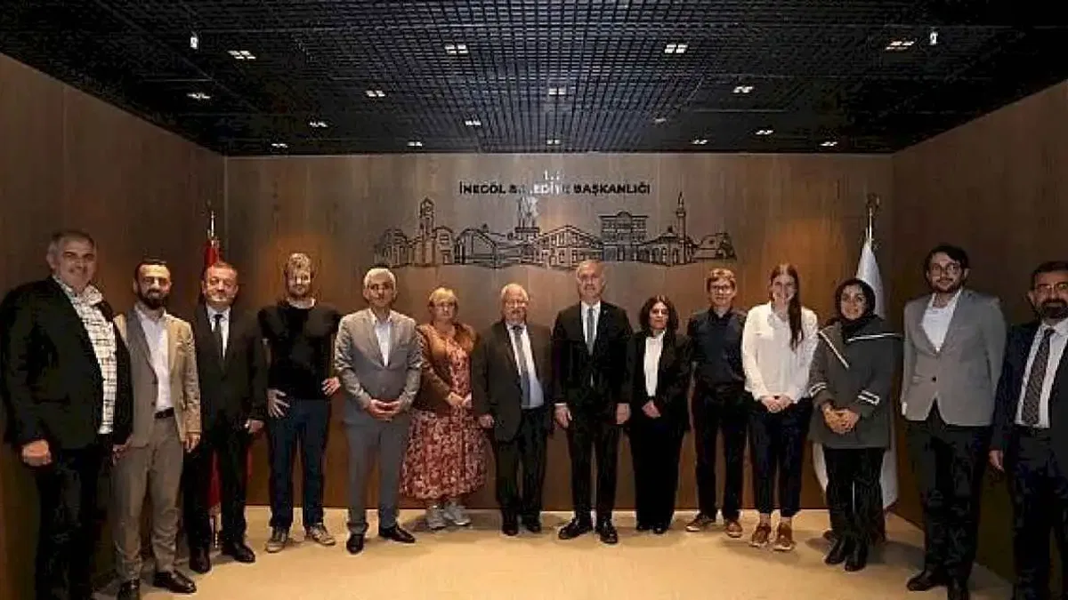 Cenon Heyeti Kardeşliği Resmiyete Dökmek İçin İnegöl'de