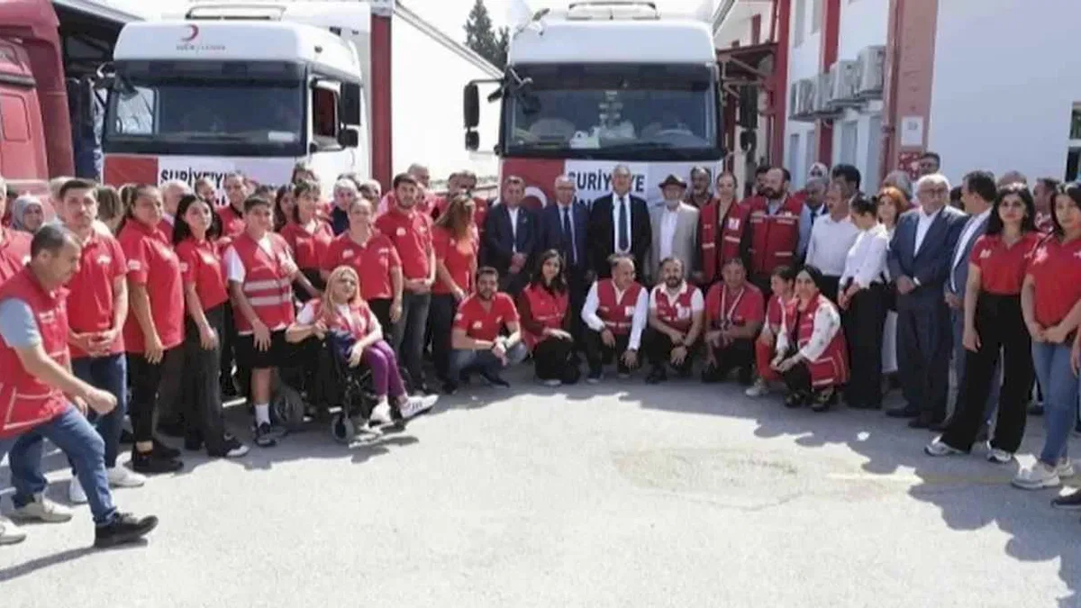 Adana’dan Gazze’ye insani yardım