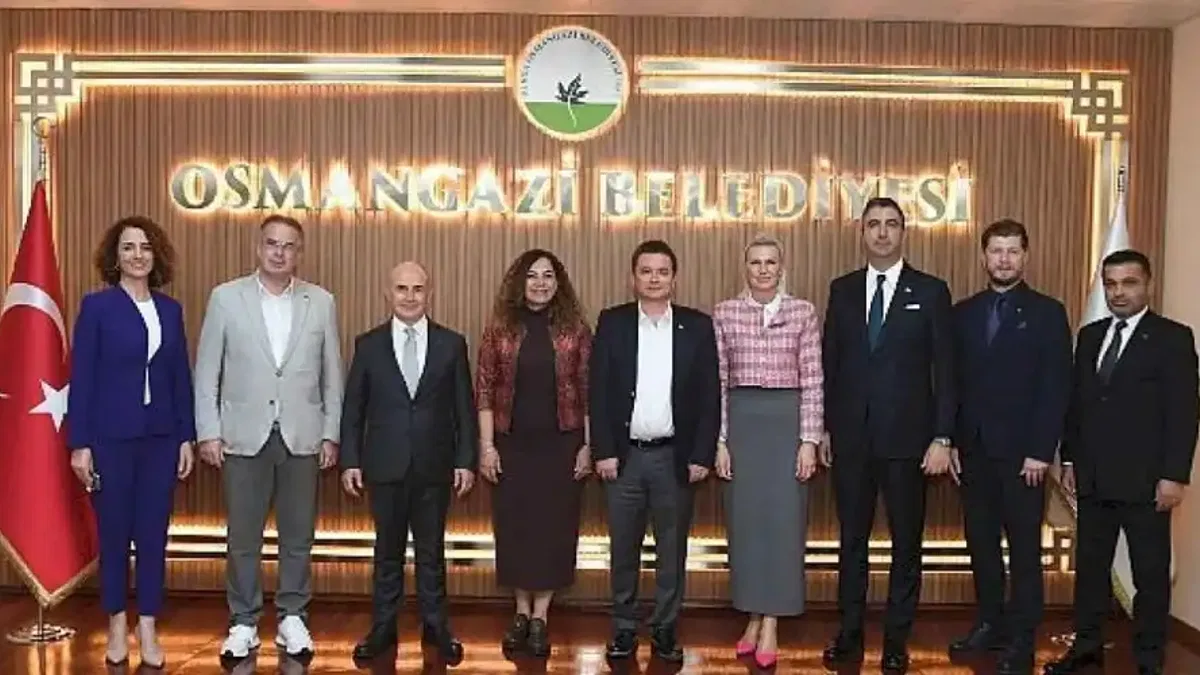 Başkan Aydın, belediye başkanlarını ağırladı