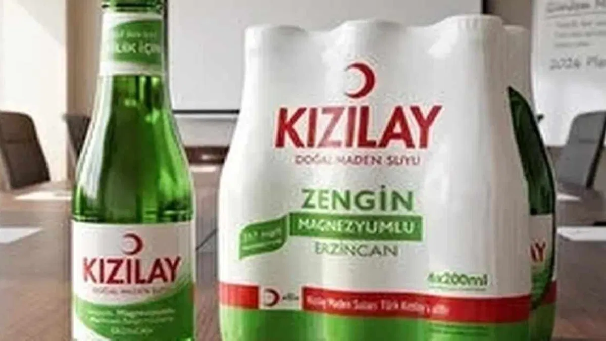 Kızılay maden suyu şoku! Raflardan toplatılıyor
