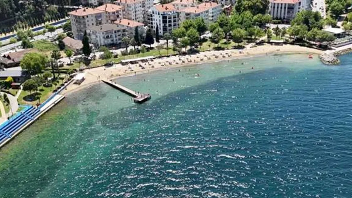 Kocaeli'nin 'mavi bayraklı' plajları testi geçti