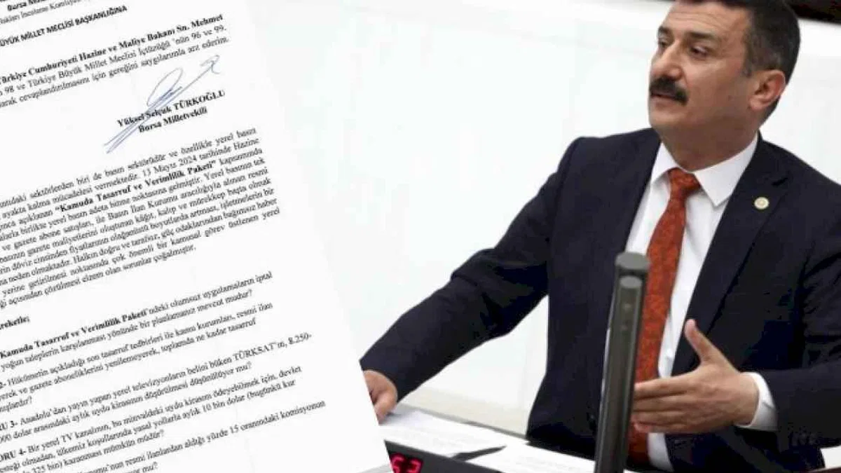 İYİ Partili Milletvekili Türkoğlu: Medya kısıtlamalarını derhal kaldırın!