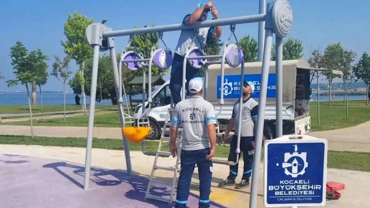 Kocaeli Büyükşehir’den çocuklara güvenli alanlar