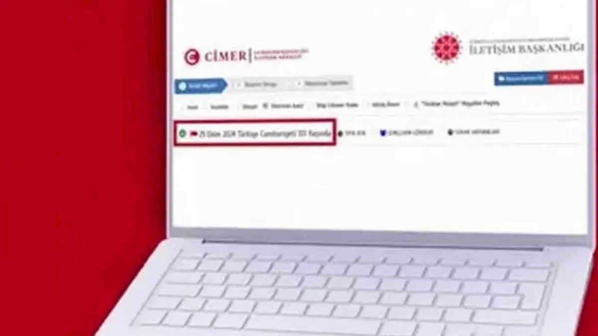 CİMER Cumhuriyet duygularına tercüman olacak