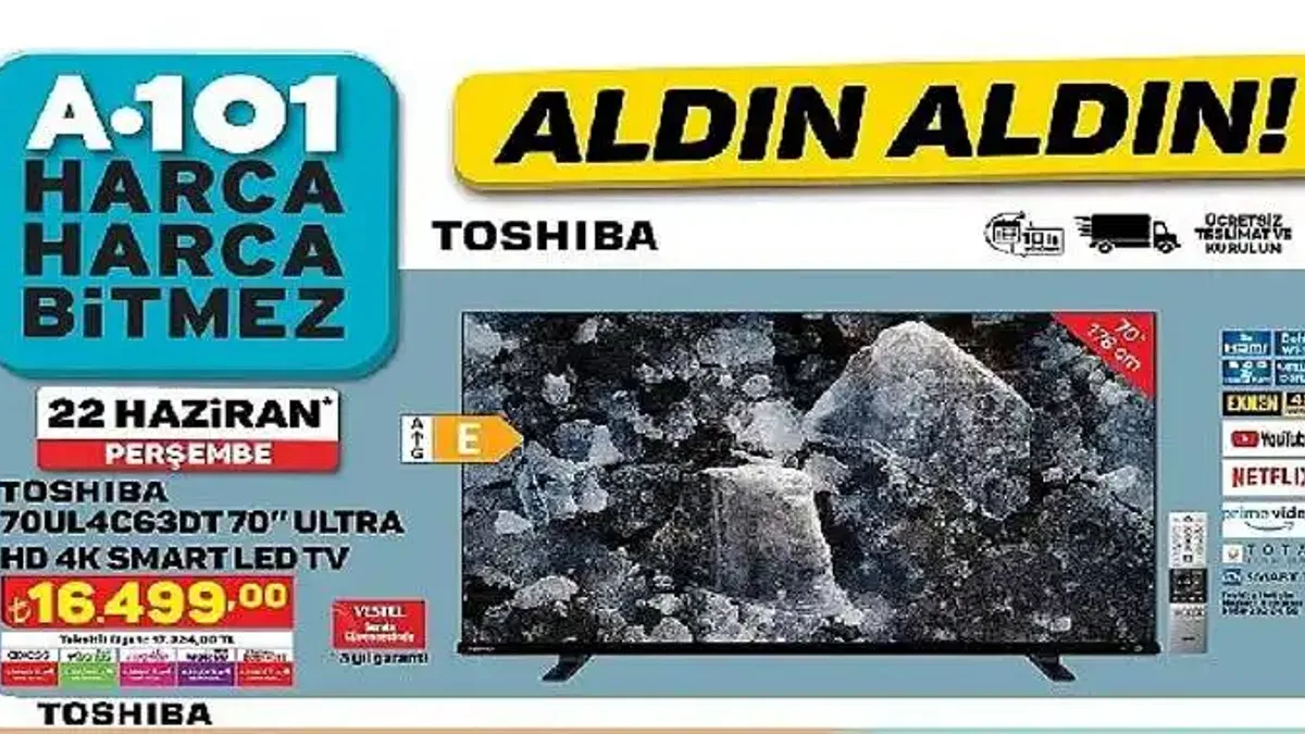 Avantajlı Fiyatlarıyla Teknolojik Ürünler Bu Hafta A101'de