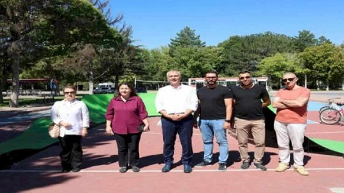 Kayseri Büyükşehir'den vatandaşa bisiklet parkuru