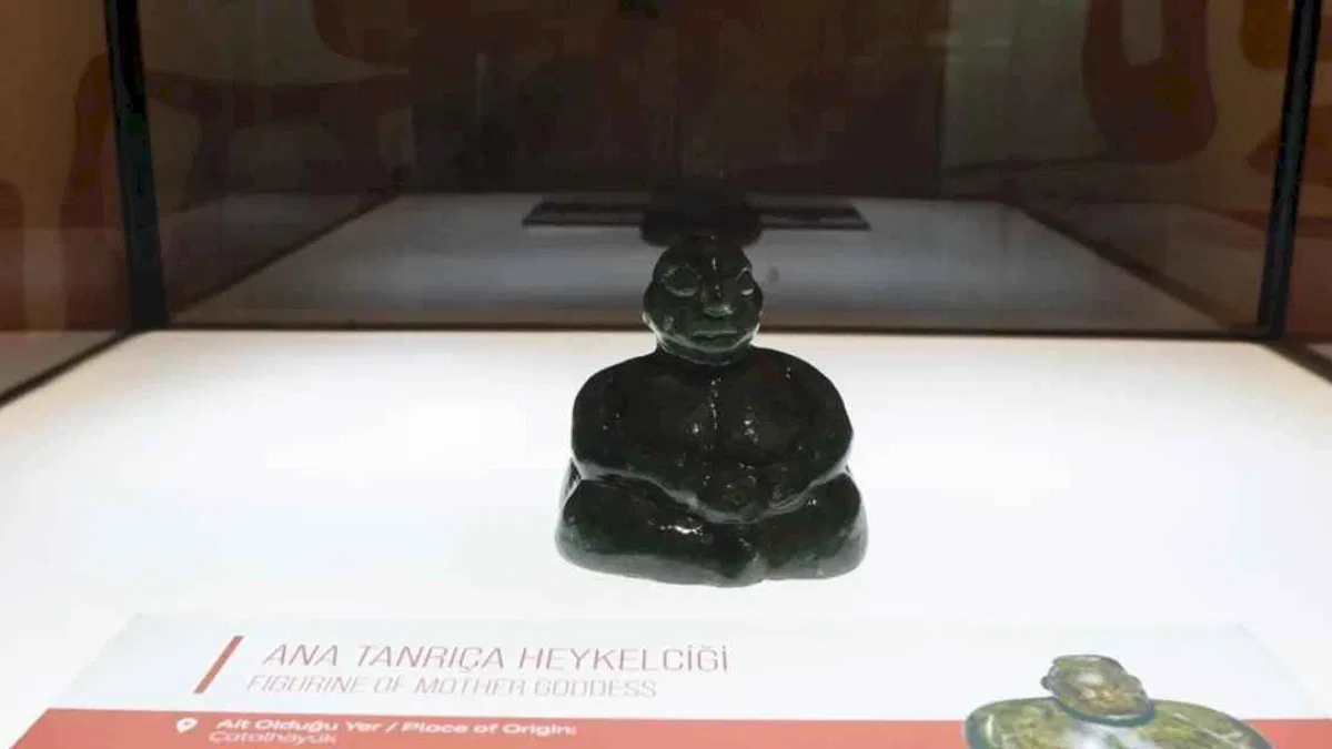 Konya Çatalhöyük’ten kaçırılan heykelcik geri getirildi