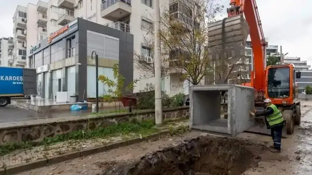 İzmir'de Karşıyaka ve Çiğli’de taşkınlara karşı 410 milyon liralık dev yatırım