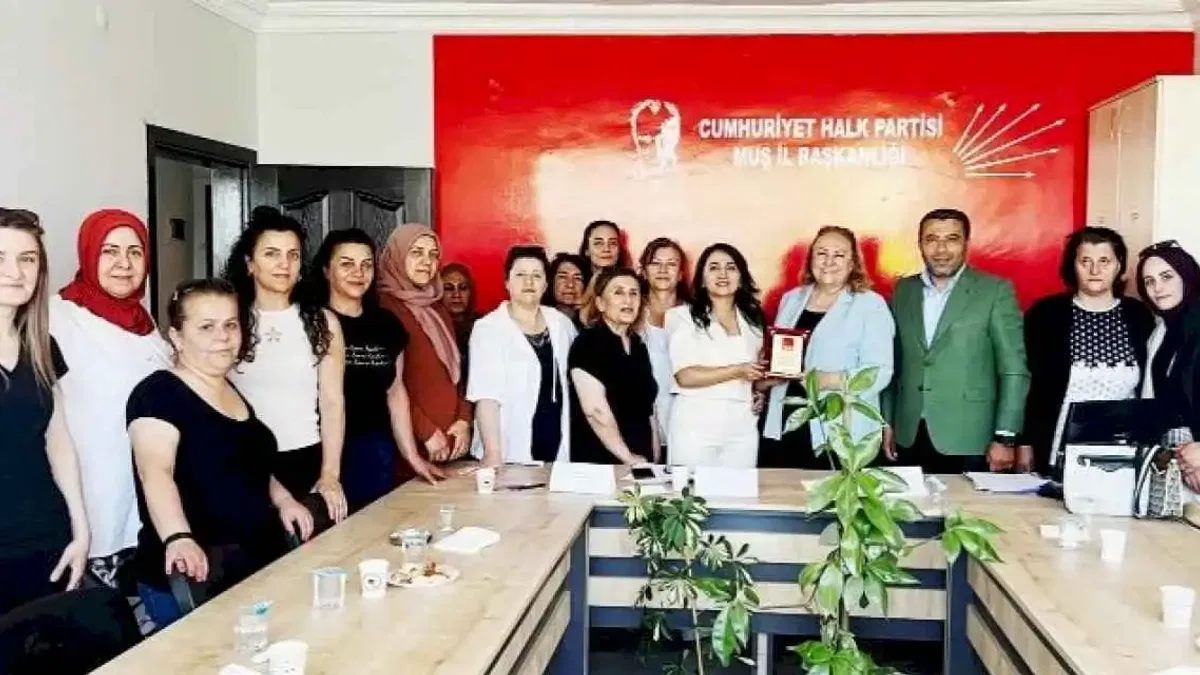 CHP Muş İl Başkanı Sönmez: Kadınlarımızın olduğu her yerde başarı var