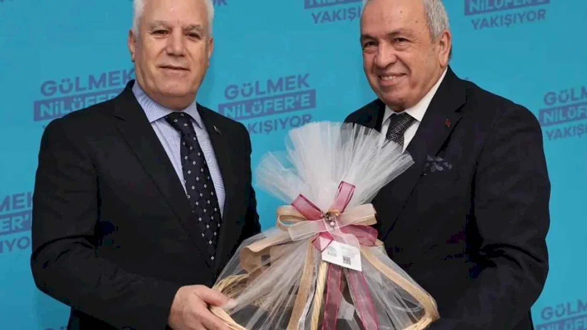 Başkan Bozbey’den Başkan Şadi Özdemir’e ziyaret