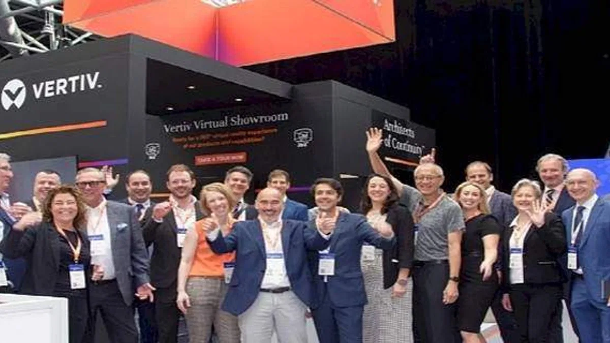 Vertiv, Datacloud Global Kongresi 2023'te En Son Yeniliklerini Sergiledi