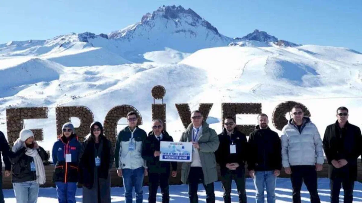 Kayseri Büyükşehir Türk Kayak Merkezleri Birliği'ni ağırladı