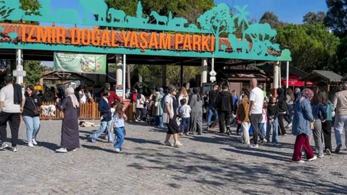 İzmir Doğal Yaşam Parkı’na ziyaretçi akını