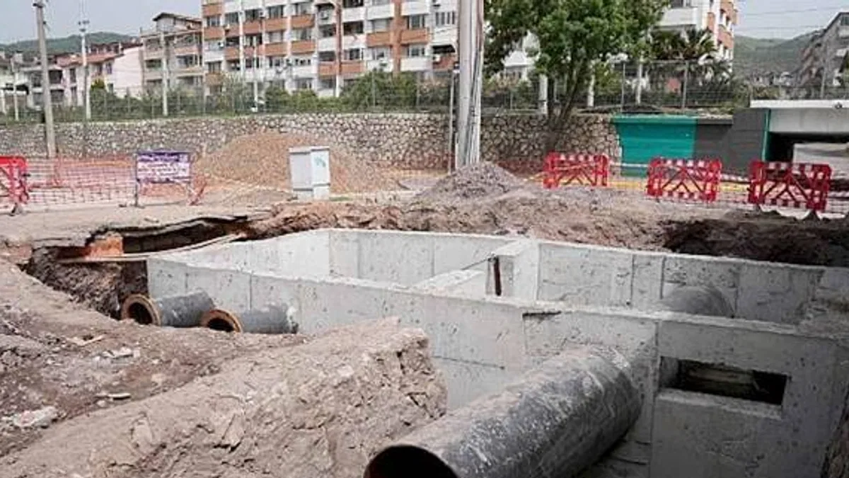 İSU'dan Körfez'de Bulunan Alt Geçide Kalıcı Çözüm