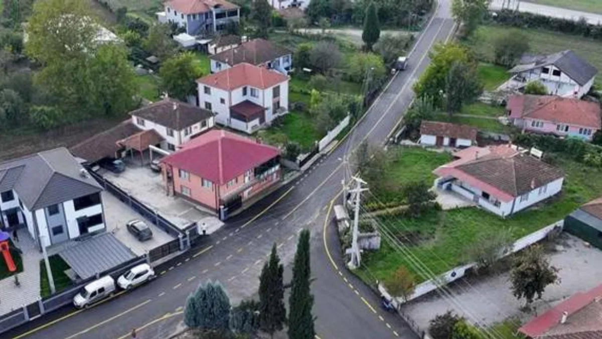 Sakarya Akyazı kırsalında ulaşımda yeni dönem
