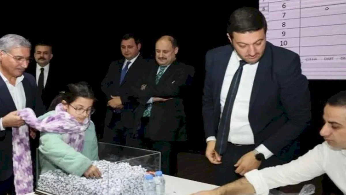 Şanlıurfa’da 90 personel alımı için kura çekimi yapıldı