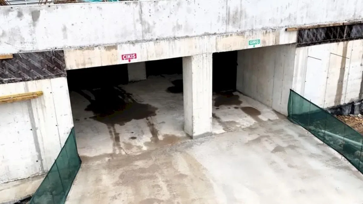 Kocaeli'de o otoparkın ilk katı hizmete alındı