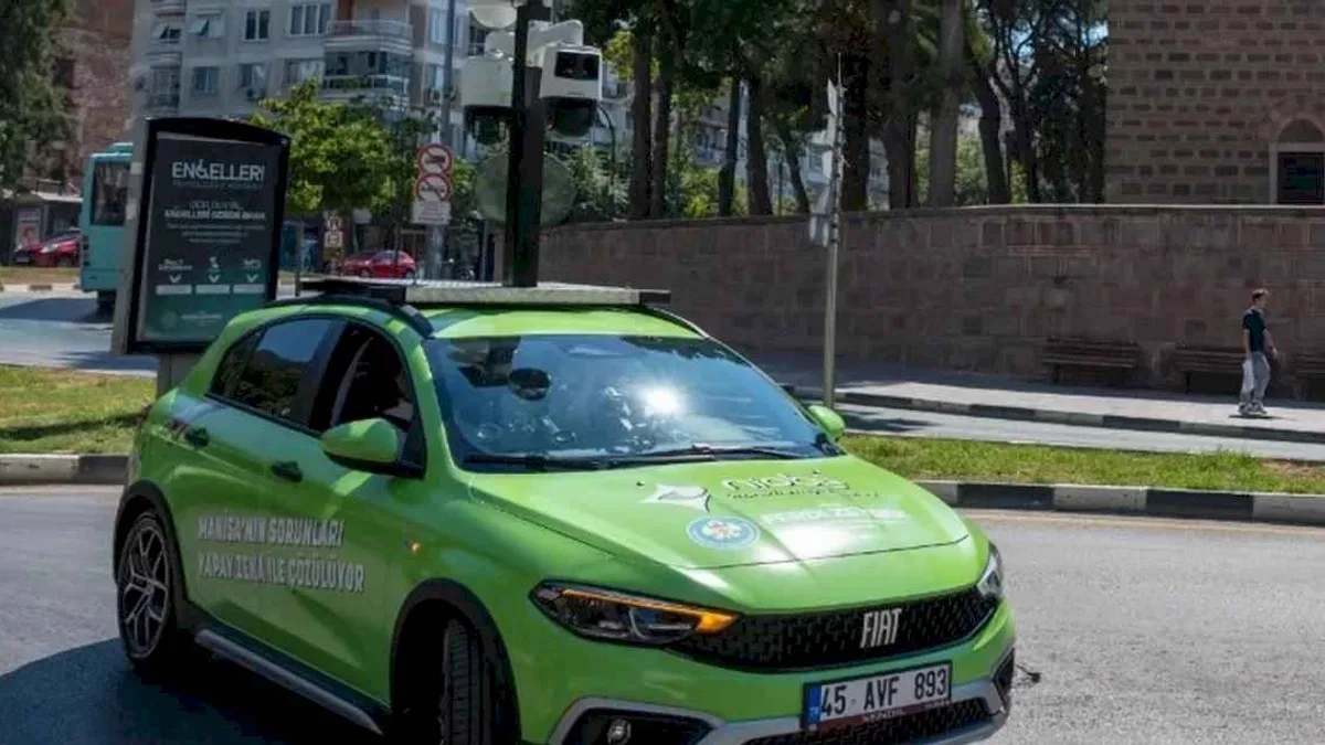 Manisa'da test sürüşü Başkan Dutlulu'dan