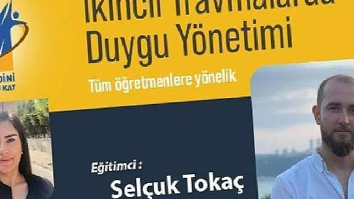 İzmir İl Milli Eğitim Müdürlüğü "İkincil Travmalarda Duygu Yönetimi" Konulu Çevrimiçi Toplantı Düzenliyor