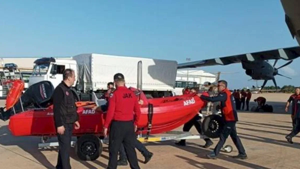 AFAD ekipleri Libya'da